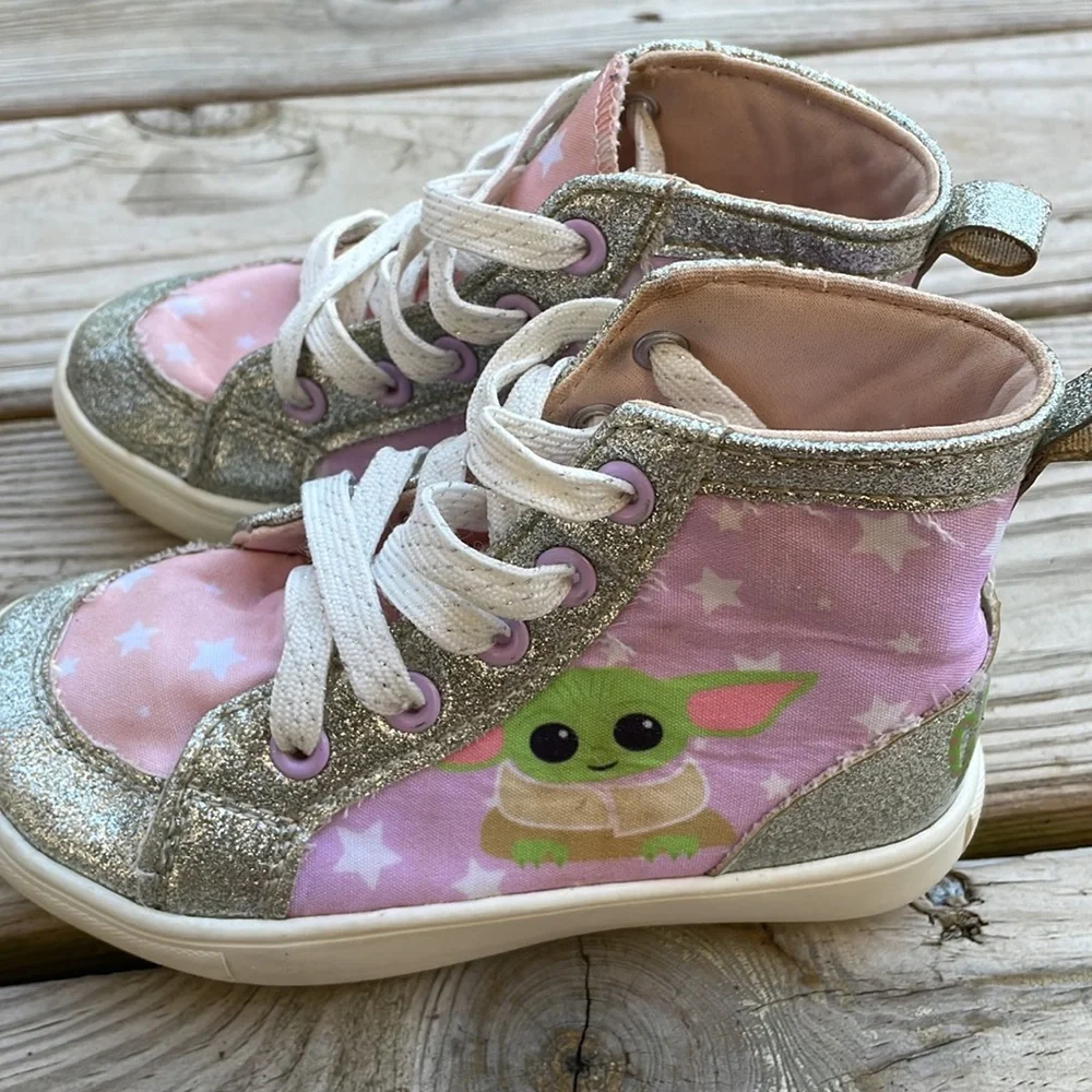 Star Wars Grogu High Top Sneakers Toddler 11